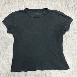 Brandy Melville Ribbed Baby Tee